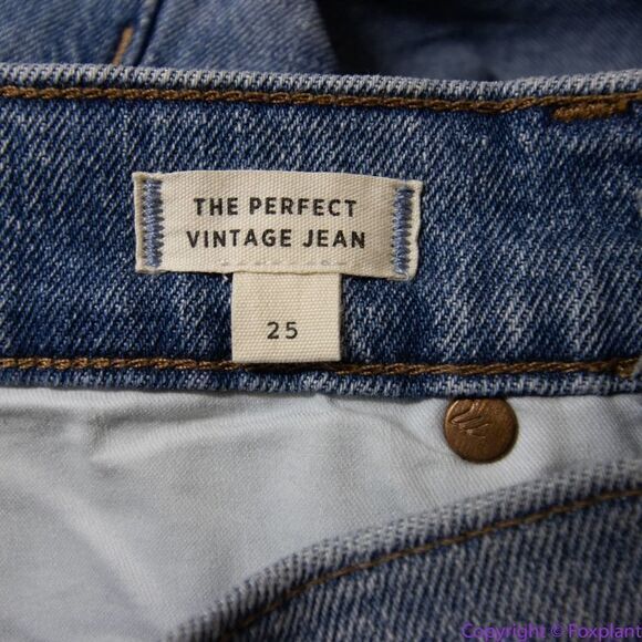 NEW Madewell The Perfect Vintage Jean in Ainsworth Wash, size 25 - Picture 14 of 15